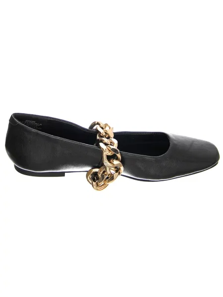 Balerinki Steve Madden skórzane czarne
