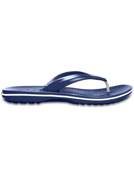 Japonki unisex Crocs Crocband Flip niebieskie