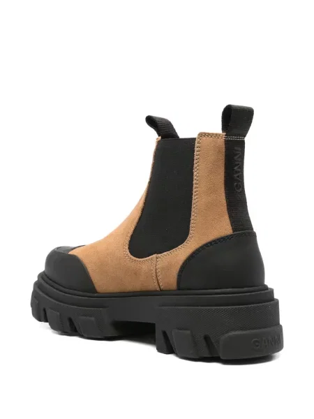 Botine chelsea Ganni maro