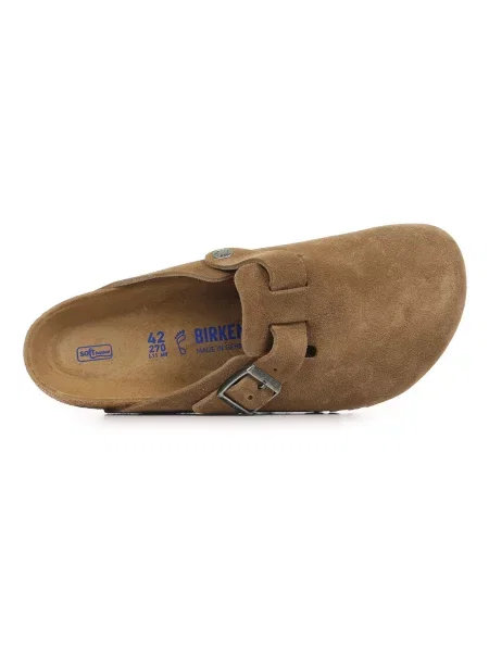 BIRKENSTOCK Pantofle Boston světle hnědá