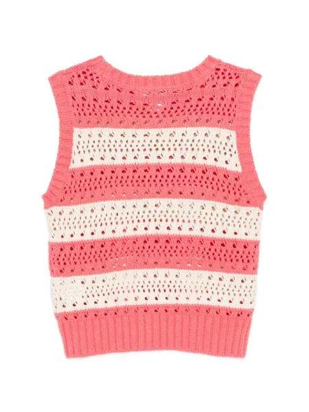 Top Dkny tricotate roz