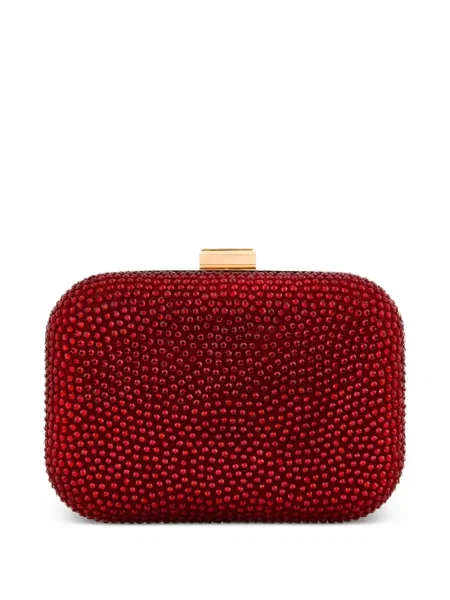 Чанта тип портмоне Gemy Maalouf от креп червено