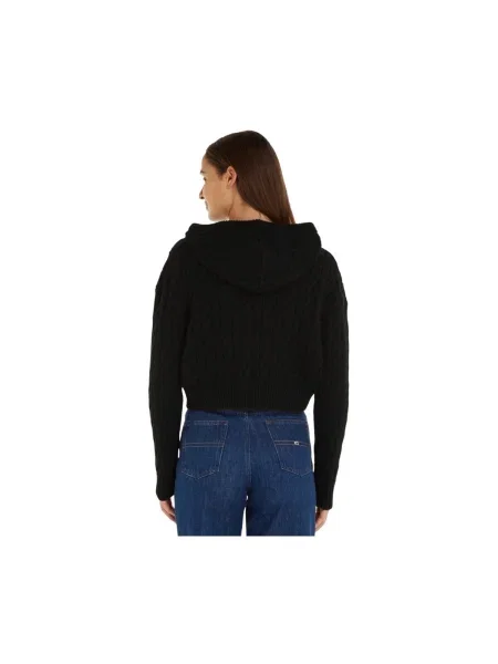 Geacă de blugi Tommy Hilfiger negru