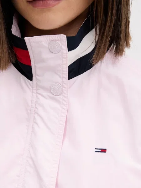 Tommy Jeans преходно яке дамско розово