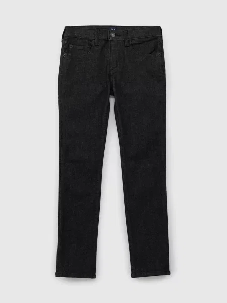 Skinny jeansy skinny Gap czarne