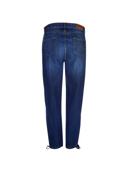 Blugi Golddigga cu legături albastru