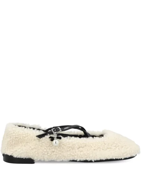 Balerini Jimmy Choo alb