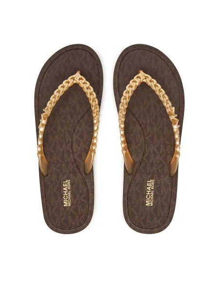 Джапанки MICHAEL Michael Kors Zaza кафяв