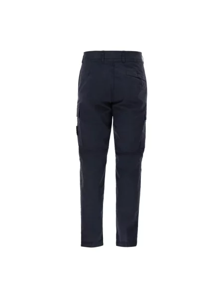 Spodnie cargo Stone Island z kamieniami niebieskie