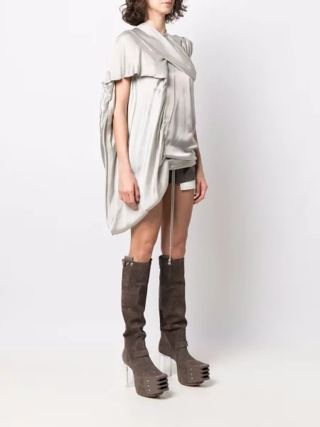 Tunică Rick Owens din satin
