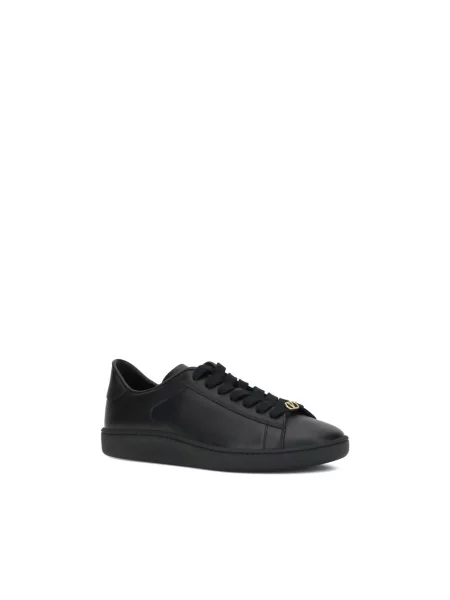 Sneakersy Valentino Garavani skórzane czarne