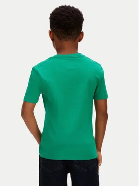 Dětské tričko Calvin Klein Jeans zelené