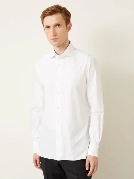 Zegna Košile Trofeo™ Slim Fit bílá