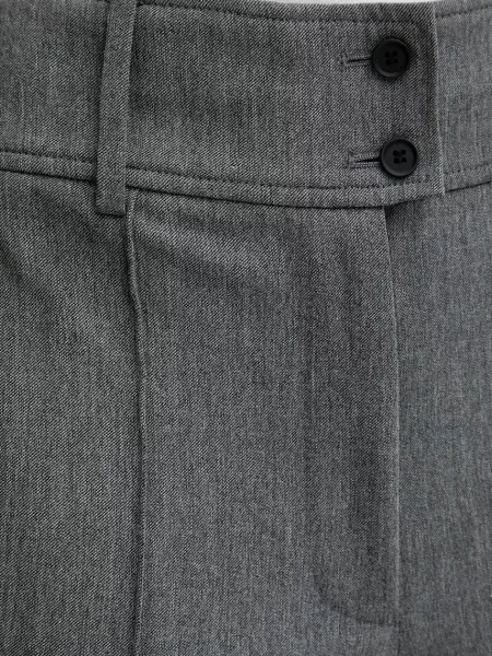 Брюки Allsaints с высокой посадкой серые