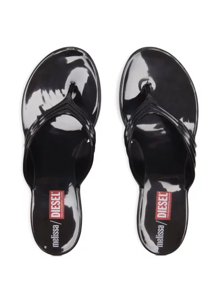 Chiloți tanga Diesel plisat negru