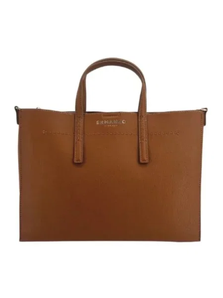 Torebka Ermanno Scervino skórzana brązowa
