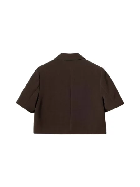 Noella Sacou N-Leanne Crop Blazer ciocolatiu
