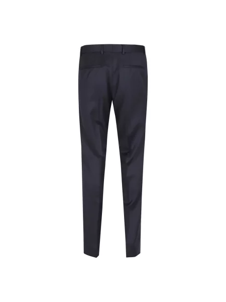 Spodnie Hugo wełniane niebieskie