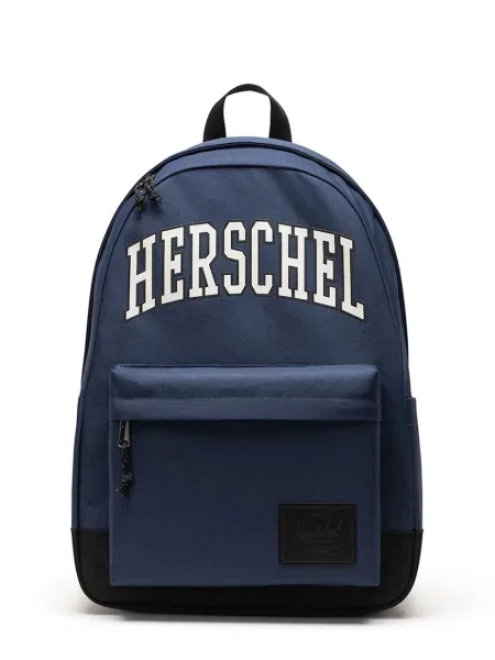 Классический большой рюкзак Herschel с принтом синий