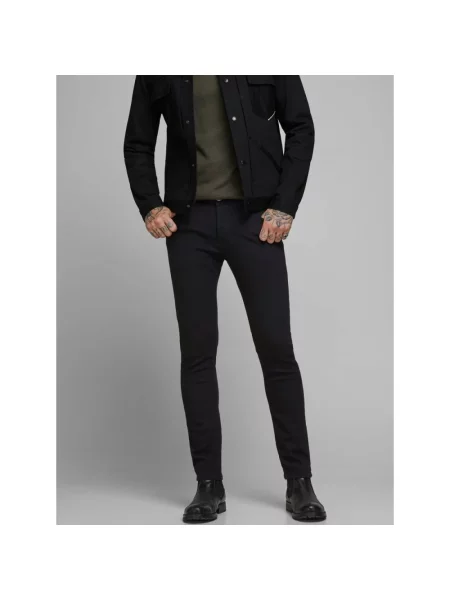 Spodnie Jack & Jones czarne