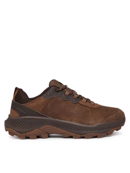 Sneakerși Merrell din piele maro