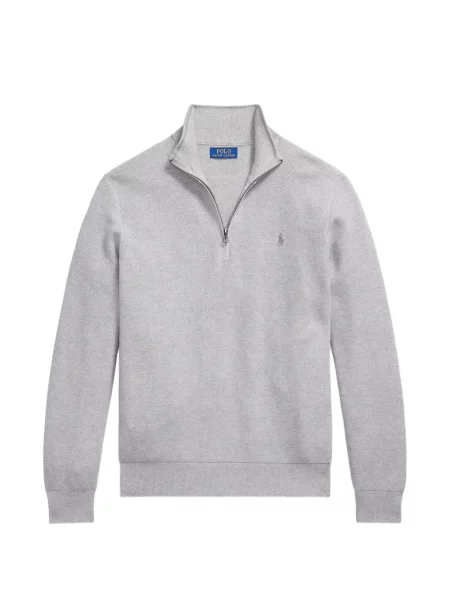 Șosete Polo Ralph Lauren cu model herringbone cu broderie plasă albastru
