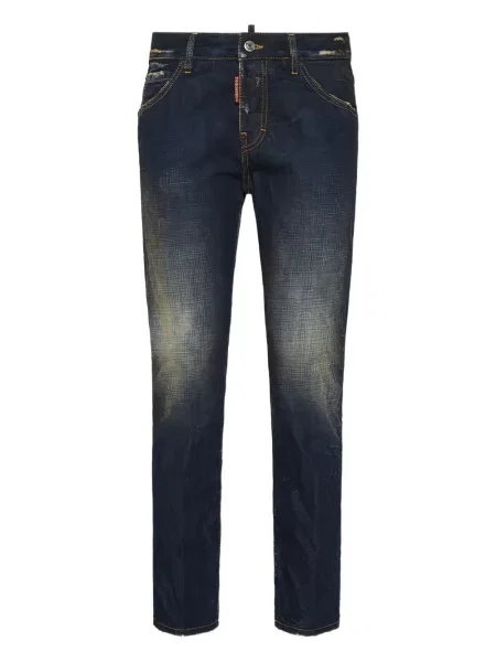 Jeansy dziecięce Dsquared2 niebieskie