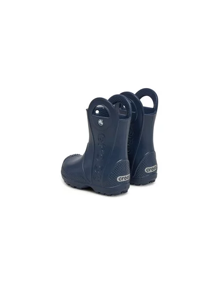 Gumijasti škornji Crocs Handle It Rain Boot T Mornarsko modra