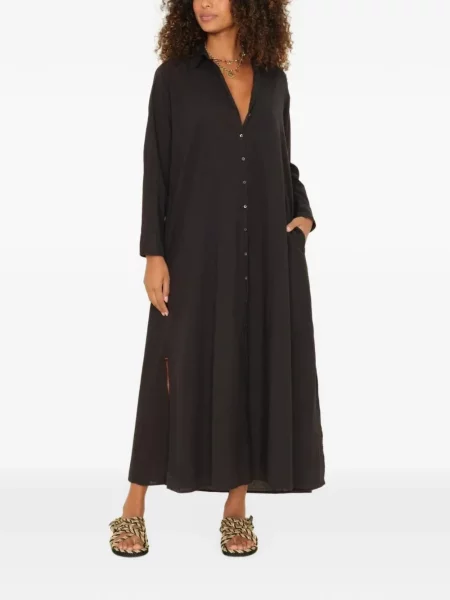 Rochie tip cămașă Xirena negru