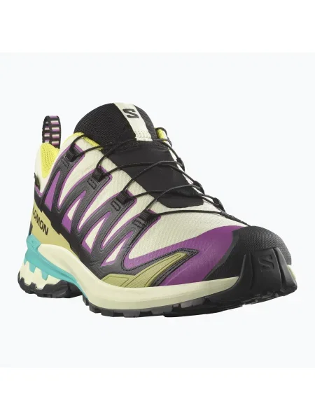 Кросівки для бігу Salomon XA PRO 3D V9 GTX transparent yellow/black/waterfall чорні