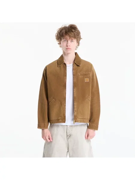Bunda Carhartt WIP OG Detroit Jacket UNISEX Hamilton Brown/ Hamilton Brown Destroy Wash L hnědá