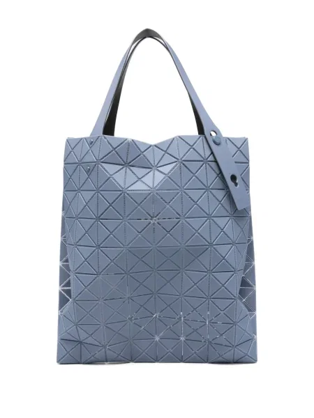 Geantă Bao Bao Issey Miyake cu imprimeu geometric albastru