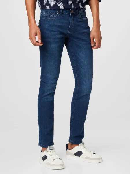 Cars Jeans Džinsai Douglas tamsiai džinso mėlyna