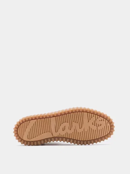 Шкіряні Черевики Clarks коричневий