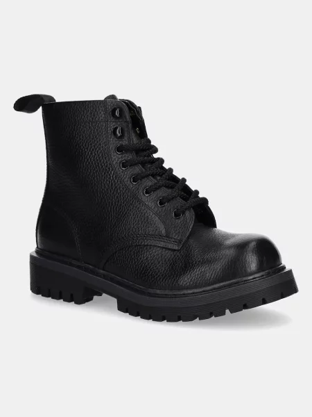 Кожени обувки Aldo DOUBLEZERO мъжки черно