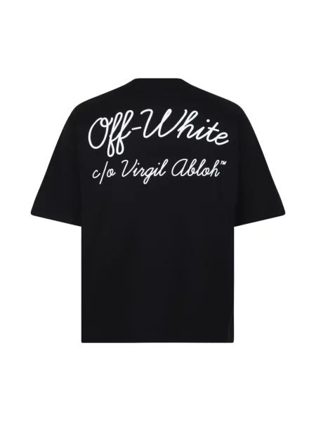 Koszulka Off-white z autografem biała