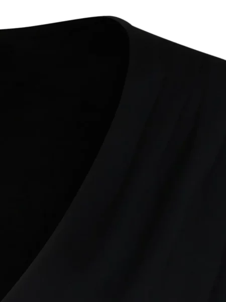 Top Max Mara cu decolteu în V negru