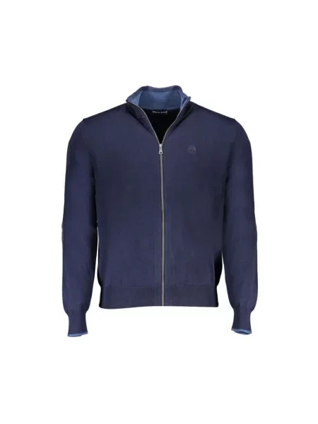 Sweter North Sails z logo niebieski
