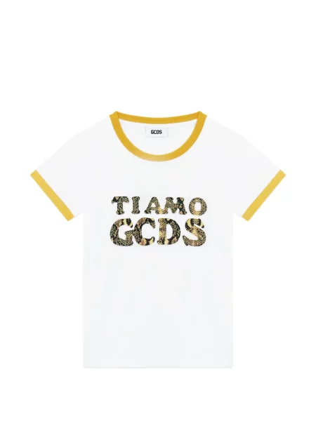 Tricou Gcds cu autograf alb
