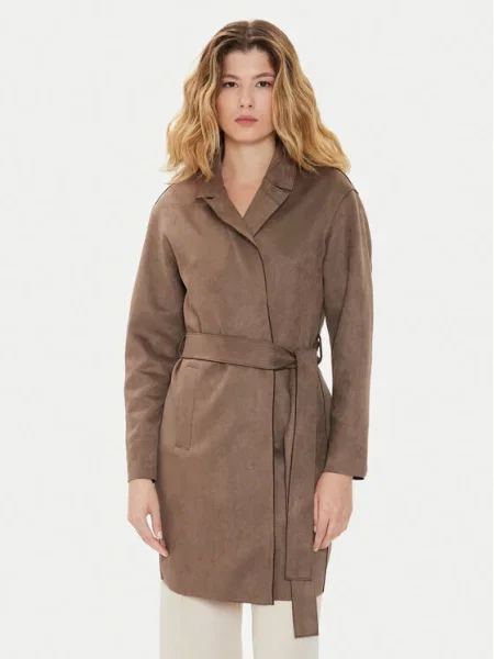 ONLY Преходно палто Joline кафяв