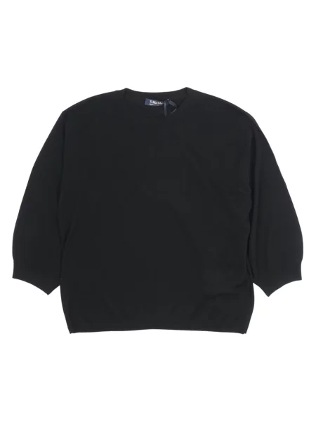 Sweter wełniany Max Mara wełniany czarny