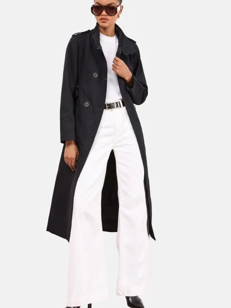 Lipsy Palton de primăvară-toamnă bleumarin