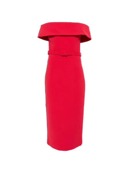 Rochie midi Rebecca Vallance roșu
