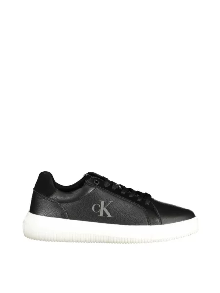 Sneakerși Calvin Klein cu autograf negru