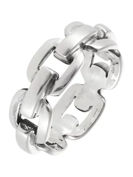 KUZZOI Prstan srebrna