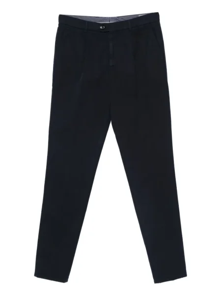 Plisované kalhoty Brunello Cucinelli modré