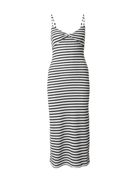 Studioselect Rochie tricotat negru alb