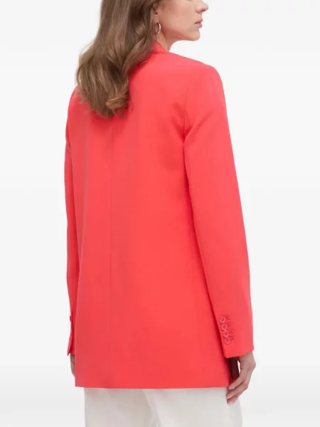 Top Michael Michael Kors cu imagine plasă cu model zebră roz