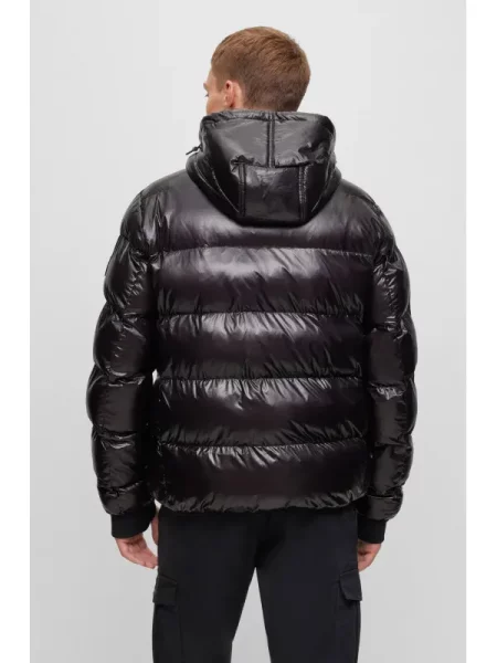BOSS ORANGE Kabát Okobra fekete