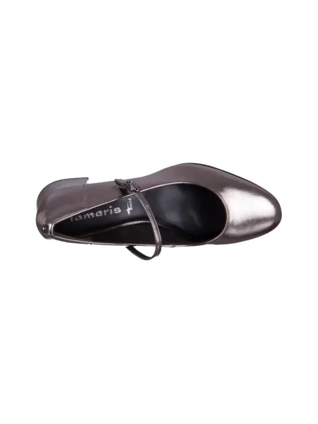 Pantofi Tamaris argintiu